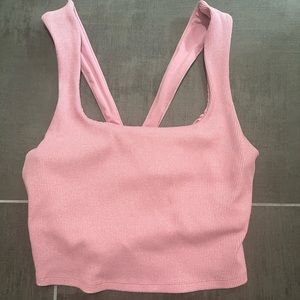 ALO Yoga alosoft ribbed chic bra tank